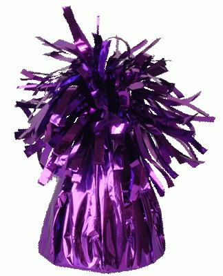 Foil Balloon Weights Purple x 12pcs - Accessories